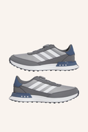 Adidas S2G Spikeless BOA 24 Golfschuhe, bequeme Golfschuhe mit BOA-Verschluss, spiegelbildliche Ansicht, transparentes Hintergrundbild