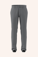 Adidas Ultimate365 Tapered Golfhose, lange Hosen aus atmungsaktivem Material, in Schwarz mit Reißverschlussdetails