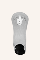 Grauer Golfschläger-Headcover mit gewebter Oberfläche und TaylorMade-Logo