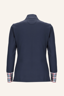 Jack Nicklaus Poloshirt mit kariertem Akzent, bequemes Polo-Shirt aus weichem Stoff, ideal für sportliche und lässige Looks.