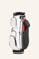 Golfcartbag von JuCad, erster Klasse, mit mehreren Fächern und stabilem Griff, für bequemes Golfspiel.