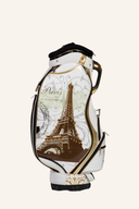 Luxus Cartbag von JuCad, stilvoller Golfbag mit eleganten Details, ideal für anspruchsvolle Golfspieler.