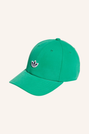 Adidas MR Relaxed Cap, Kappe in Frontansicht, mit transparentem Hintergrund, sportliches Design und bequeme Passform.