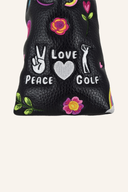 Love Peace & Golf Blade Putter Cover