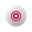Volvik Captain America Motiv-Golfball mit Marvel-Design, leuchtende Farben und detailreiches Superhelden-Motiv auf der Oberfläche