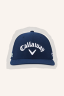 Callaway TA Performance Pro Kappe in Navy, sportliche Kopfbedeckung mit schützender Passform für Golf und Freizeit.