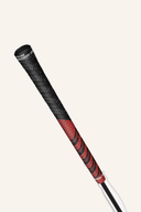 Golf Pride MCC Schlägergriff mit rutschfester Oberfläche, passend für Golfclubs, in Schwarz und Grau.