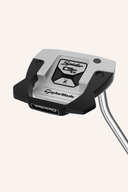 TaylorMade Spider GTX Putter mit schwarzem Griff und malerischem Design, ideal für präzises Putten auf dem Grün.