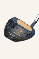 Odyssey Ai-One Milled Eight T Putter, detaillierte Ansicht des golfförmigen Putters mit präziser Mühle für verbessertes Spiel.