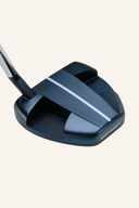 Odyssey Ai-One Milled Eight T Putter, professionell gefräßter Golfputter mit schwarzem Schlägerkopf und weißen Griffdetails.
