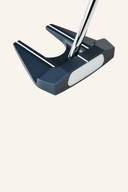 Odyssey AI One Square to Square #7 Putter mit schwarzem Griff und eleganter, quadratischer Kopf für präzises Putten.