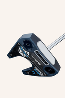 Odyssey AI One Square to Square #7 Putter, grafisch gestalteter Golfschläger für präzises Putten, Nahaufnahme des Schlägers.