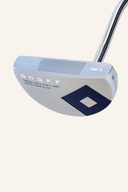 OnOff AKA 20 OM-5 Putter mit schwarzer Griff und Edelstahlkopf, für präzises Putten auf dem Golfplatz