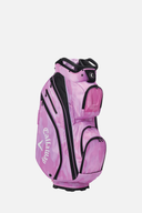 Callaway Org 14 Cartbag mit mehreren Fächern und stabilen Tragegriffen, ideal für Golfer auf dem Golfplatz.