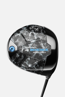 Callaway Paradym AI Smoke MAX Driver, schnelle Driver mit modernem Design und aerodynamischer Form, Nahaufnahme des Schlägerkopfs