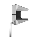 Scotty Cameron Phantom 7 DB Putter mit schwarzem Griff und Edelstahlkopf, Nahaufnahme des Schlägers für Golfausrüstung