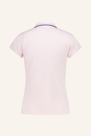Hellrosa Jack Nicklaus Poloshirt aus festem Material, sportlich und bequem für Damen.