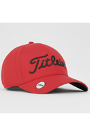 Titleist Players Performance Kappe in Lime und Charcoal, atmungsaktive Golfkappe mit gebogenem Schirm, stilvoller Sonnenschutz.