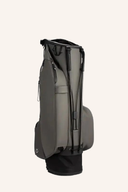 Vessel Player V Standbag, schwarzer Golftrolley mit mehreren Fächern und stabilem Stand, für bequemes Golfspielen.