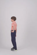 Flower Mesh Poloshirt