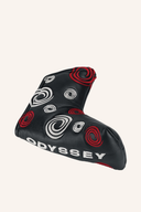 Odyssey Putter-Kopfhaube mit Schmetterlingsmuster für Blade-Design, schützt den Putterkopf beim Golfspiel.