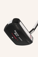 Weißer Odyssey White Hot Versa 3T Putter mit malerischer Oberfläche und ergonomischem Design für präzises Putt-Spiel.