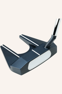 Odyssey Ai-One Seven S Putter mit geschwungener Schlägerkopfform, weiße Griffung und modernes Design, für präzises Putten.