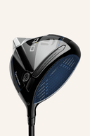 TaylorMade Qi10 Driver, Golfschläger mit moderner Driver-Konstruktion, sichtbarer Schlägerkopf und Griff, für optimale Abschläge.