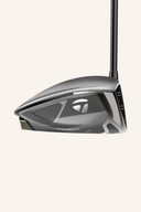 TaylorMade QI 35 Core Driver mit sichtbarer Schlagfläche und Griff, ideal für Golfer, langlebiges und leistungsstarkes Golfschläger-Design