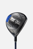 Majesty Royale Black 23 Fairway Wood, modernes Fairwayholz mit schwarzem Finish, im Bild mit Schlägerkopf und Griff.