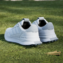 Adidas S2G 26 Golfschuhe aus Leder, spikeless, weiß, bequeme Golfschuhmodelle mit rutschfester Sohle