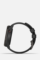 Schwarze Garmin Approach S42 GPS-Golfuhr mit digitalem Display und sportlichem Design, ideal für Golfspieler.