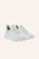 Ecco Golf Core Gradient Golfschuhe für Damen in Weiß mit blumigem Design, bequeme Golfschuhe für Damen, Ecco Markenqualität