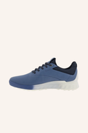 Ecco S-Three Golfschuhe, elegante schwarze Golfschuhe mit atmungsaktivem Obermaterial und rutschfester Sohle.