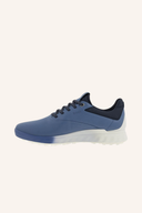Ecco S-Three Golfschuhe aus Leder mit griffiger Sohle und Schnürung, geeignet für bequemes Golfspielen.