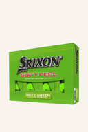 Grüner Srixon Soft Feel Golfball, 2023 Modell, mit glatter Oberfläche und weichem Gefühl, für präzises Spiel auf dem Golfplatz