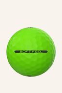 Srixon Soft Feel 2023 Golfbälle in Grün, weiche Oberfläche für verbessertes Spielgefühl und Kontrolle auf dem Golfplatz