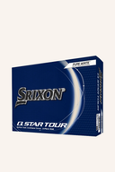 Weiße Srixon Q-Star Tour 5 Golfbälle, 12 Stück, mit glatter Oberfläche und aerodynamischem Design für optimale Flugbahn