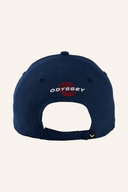 Callaway Stitch Magnet Golf Cap, schwarze Kappe mit Stickerei-Design, atmungsaktives Material und bequemer Passform