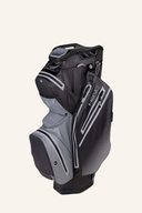 Sun Mountain H2NO Staff Cartbag mit mehreren Fächern und robustem Design, ideal für Golfspieler auf dem Cart.