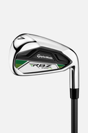 TaylorMade RBZ Speedlite Komplettset mit Golfschlägern und Zubehör, auf einem weißen Hintergrund.