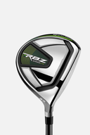 TaylorMade RBZ Speedlite Komplettset mit Golfschlägern und Zubehör, auf einem Golfplatz liegend
