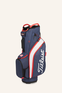 Titleist Cart 14 Bag, schwarzer Golftasche mit 14-fach-Clubfach und Tragegriffen, für bequemes Golfspielen.