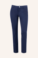 Damen lange Golfhose Mona-L WR Super Jersey von Alberto in Navy, leichtes Textil-Underbekleidung, bequeme Passform