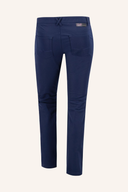 Damen lange Golfhose Mona-L WR Super Jersey von Alberto in Navy, aus weichem Textilmaterial, bequemes Unterbekleidungsstück