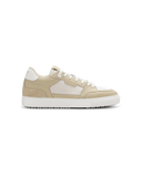 Beige Golfschuhe von Goatlane mit Monogram-Design, bequemes Design für das Golfspiel.