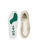 Beige Golfschuhe von Goatlane, die Contour Monogram, mit sportlicher Sohle und stilvollem Design für den Golfplatz.