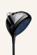 TaylorMade Qi10 Driver, moderne Golfschlägerkopfansicht mit Schlägerkopf und Griff, für optimale Schwungleistung