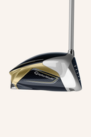 TaylorMade Kalea Gold Driver, Golfdriver mit goldener Oberfläche und moderner Schlägerkopf im Bild.