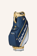 TaylorMade Profi-Championship Staff Cartbag mit mehreren Fächern und stabilem Griff, ideal für professionelle Golfer.